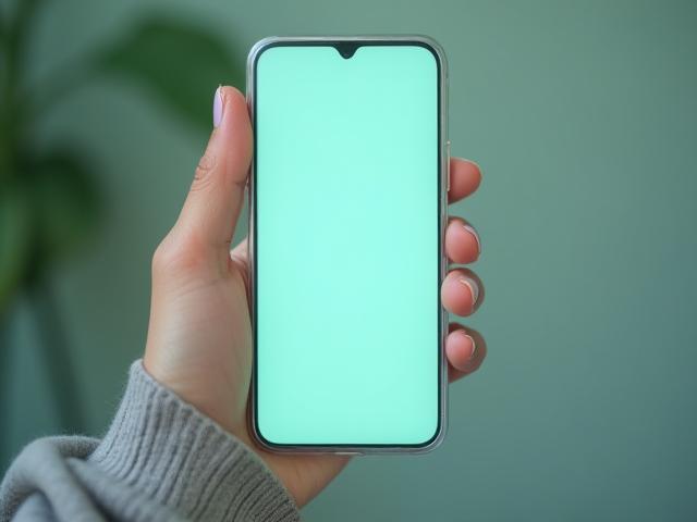 Captura de pantalla de app móvil para salud con diseño accesible y moderno